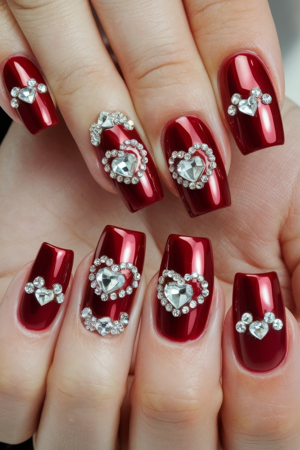 12 Stunning Valentines Day Nails Inspiration for Trendsetters: Unique Nail Design Ideas to Love